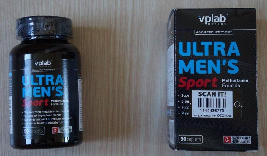Ultra men's sport  витаминно-минеральный комплекс для мужчин