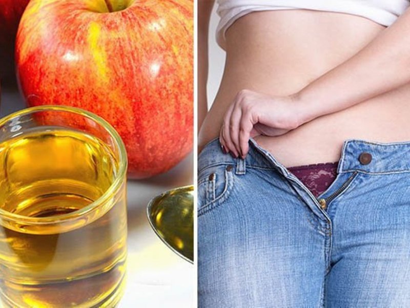 Яблочный уксус для похудения: как пить и делать обертывание от живота