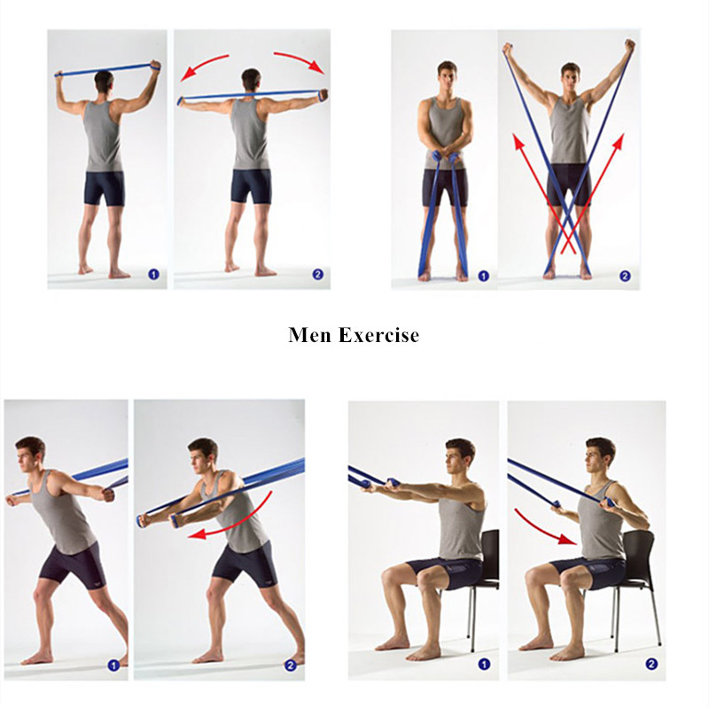 Упражнения с эспандером для груди для мужчин и женщин
