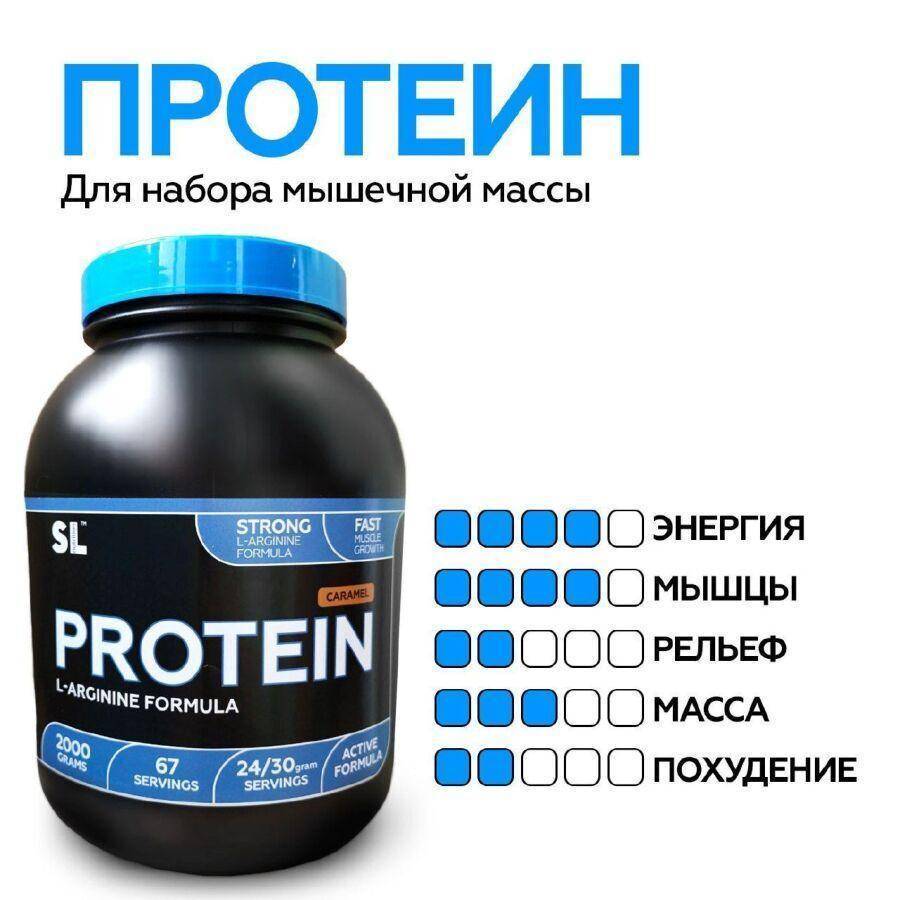 Какой протеин для набора мышечной массы лучше