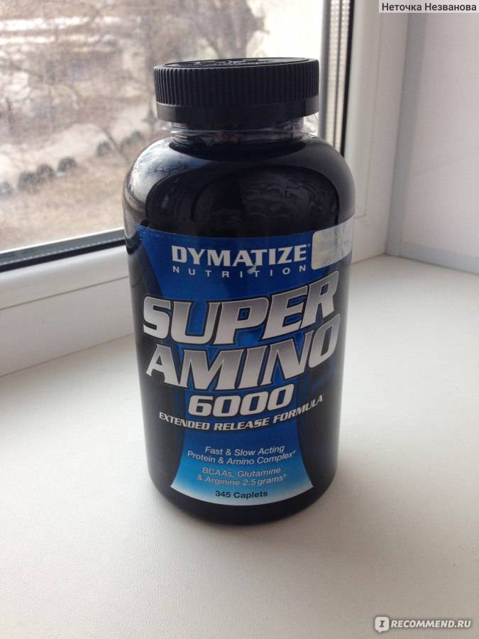 Super protein amino 6000 (dymatize]