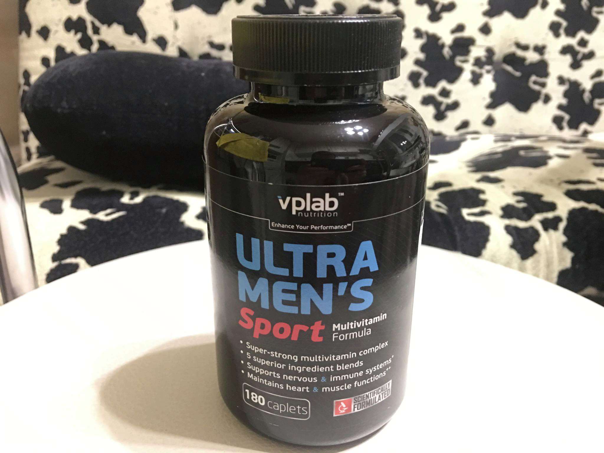 Ultra men's sport multivitamin formula от vp laboratory: как принимать витамины для мужчин - спортзал