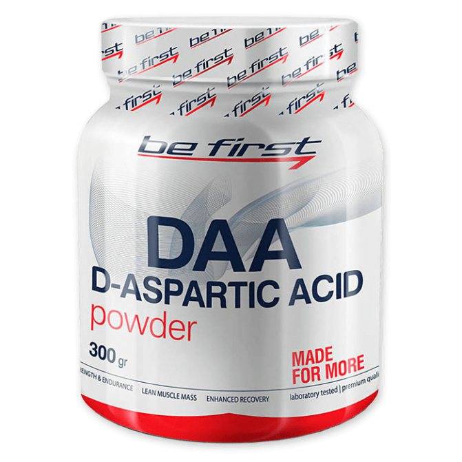 D-аспарагиновая кислота (daa) - dailyfit