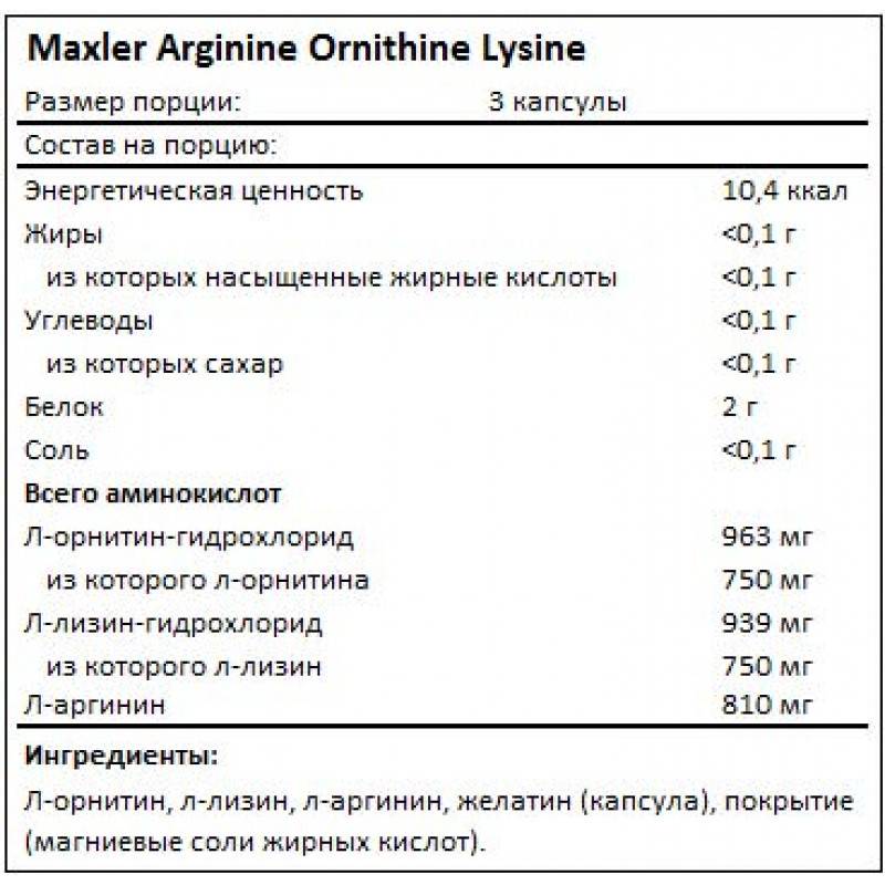 Л-аргинин: польза и вред для мужчин и женщин, как принимать в спорте, где содержится аминокислота