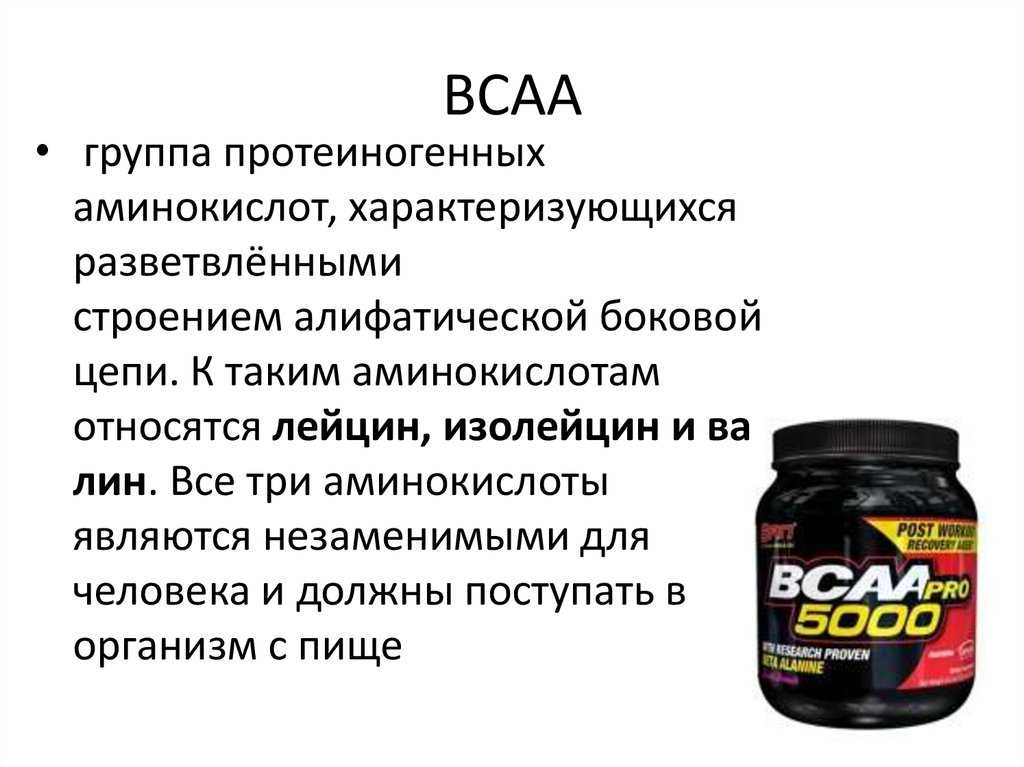 Аминокислоты bcaa (бцаа) и как их принимать