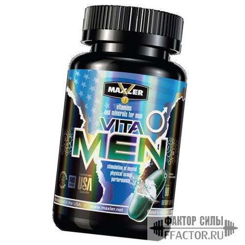 Витаминно-минеральный комплекс для мужчин vitamen maxler 90 таб.
