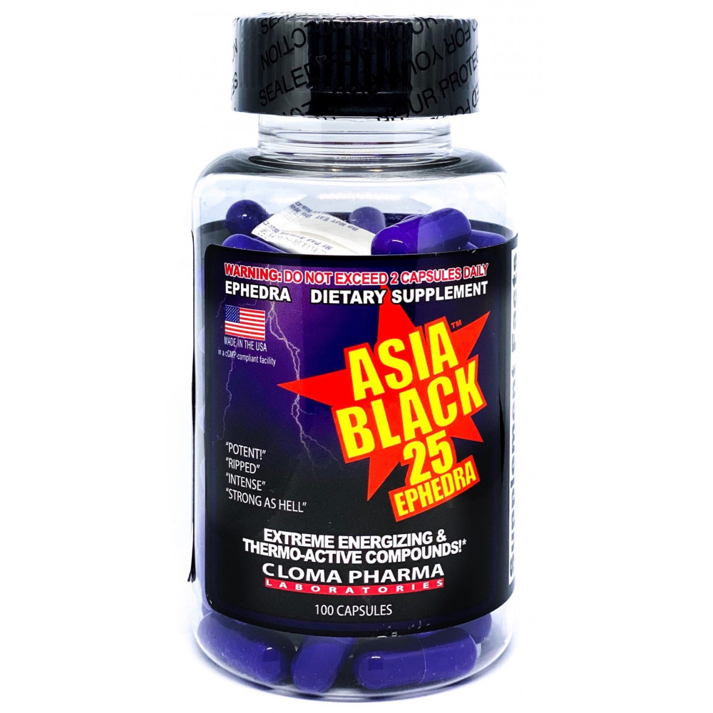 Cloma pharma asia black 25 (100 капсул)