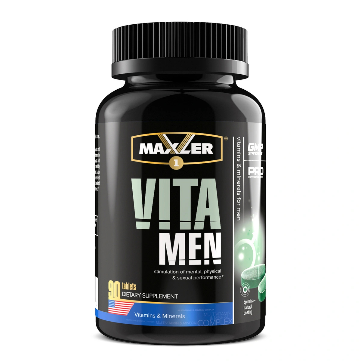 Витаминно-минеральный комплекс для мужчин vitamen maxler 90 таб.
