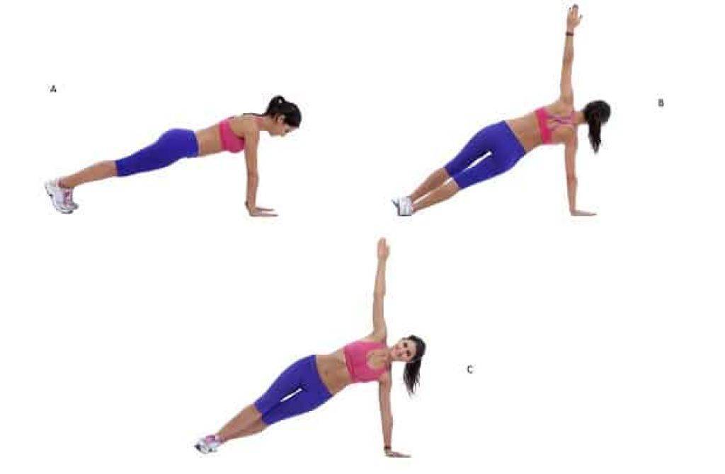 Упражнение планка в динамике – эффективная тренировка для красивого тела