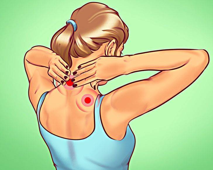 Как добиться расслабления мышц шеи и верхней части спины