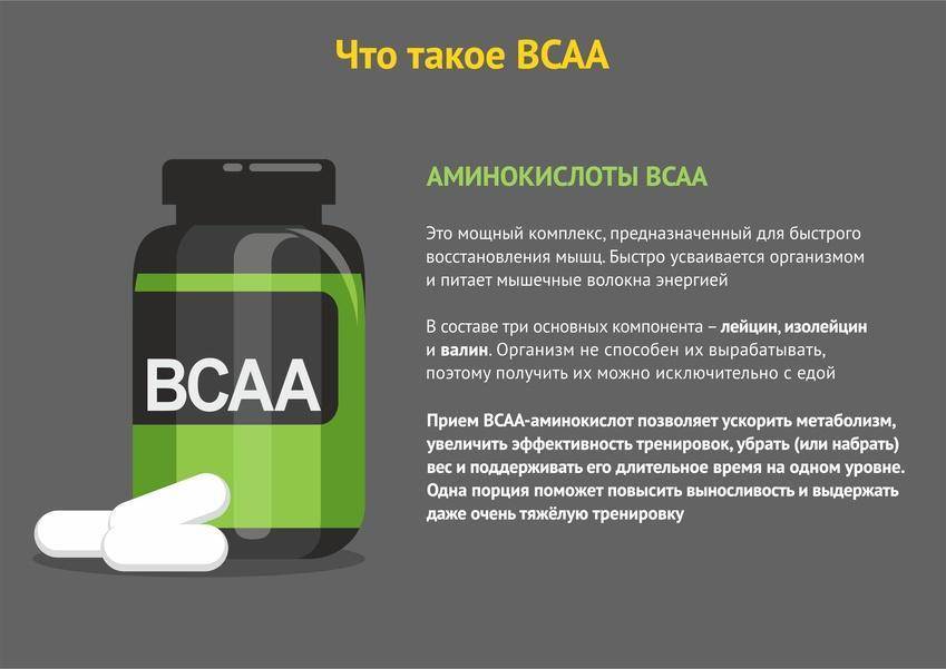 Что такое bcaa, зачем принимать эти аминокислоты и как правильно их пить
