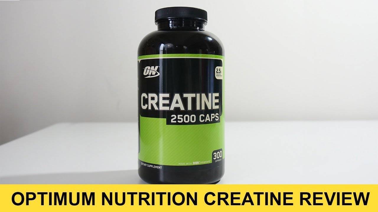Creatine 2500 caps от optimum nutrition: как принимать, отзывы